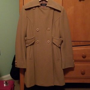 Guess Camel color Wool Coat